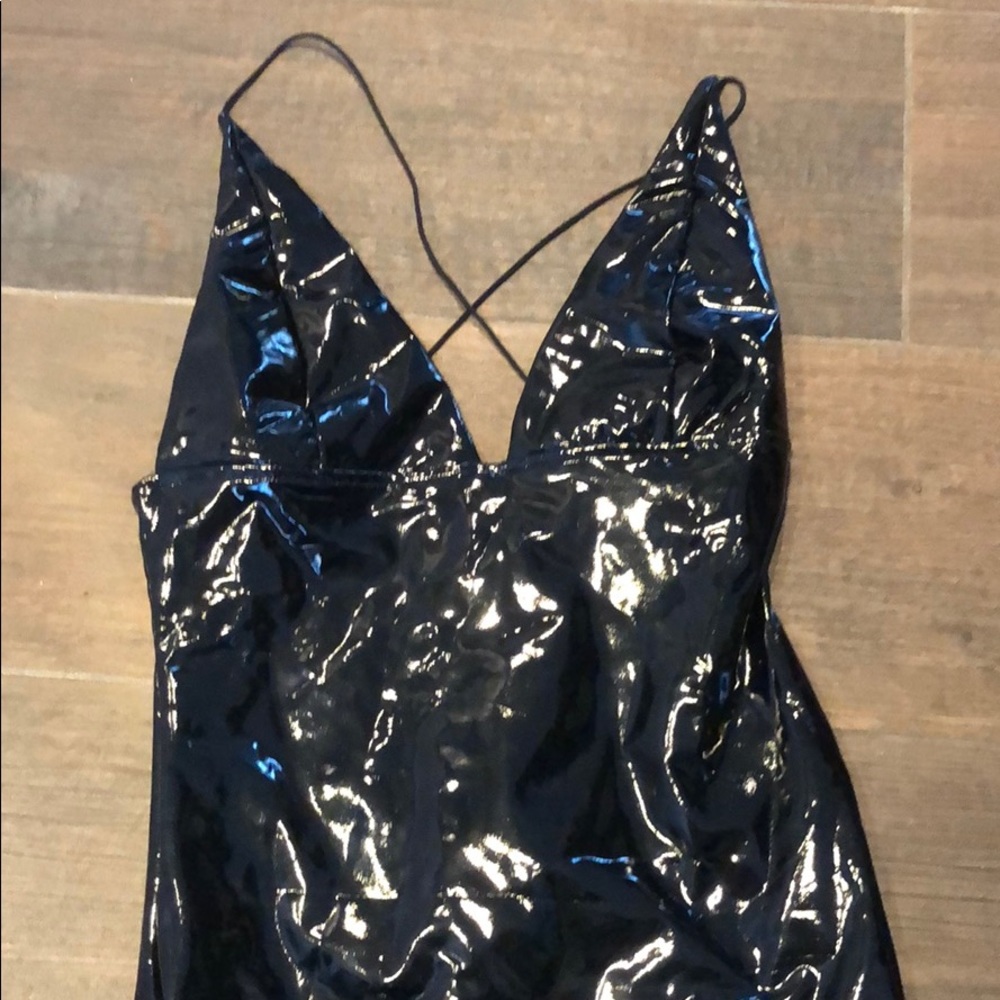 Pleather dress. - Picture 4 of 4